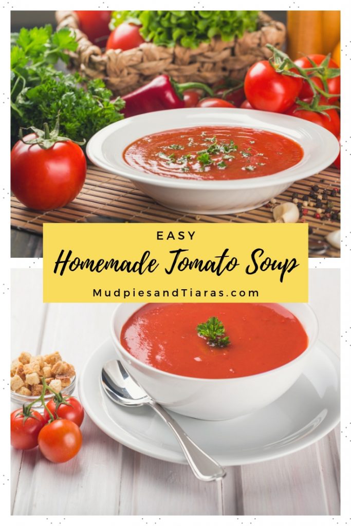 easy homemade roasted tomato soup